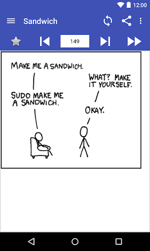 Android application xkcd xD screenshort