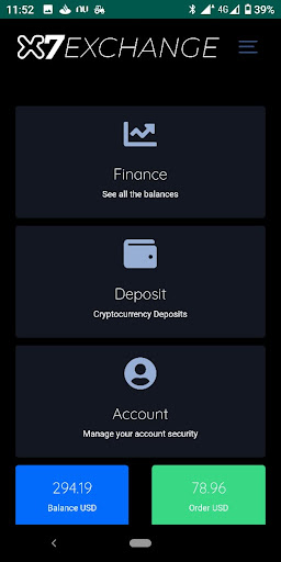 X7 Exchange Screen 3