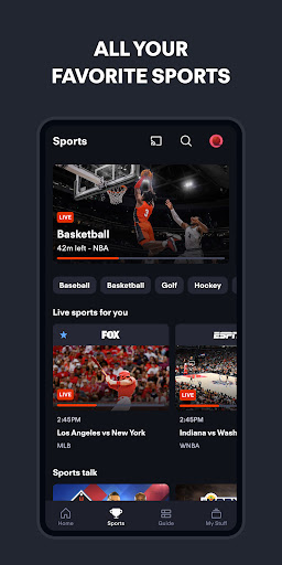 Fubo: Watch Live TV & Sports screenshot 2