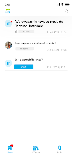 MyNews Screen 2