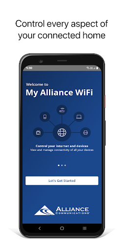 Android application My Alliance WiFi screenshort