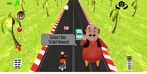 Motu Patlu Bike Racing Game  screenshots 1