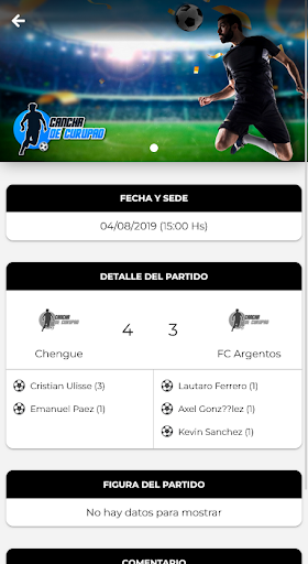 Cancha Curupao Screen 2