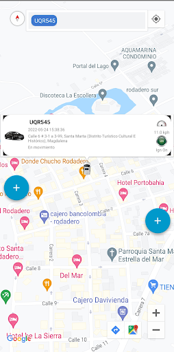 SimplifiCar GPS Screen 2