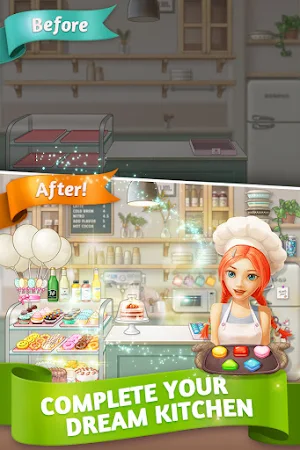 Game screenshot Cake Cooking POP : Match3 hack