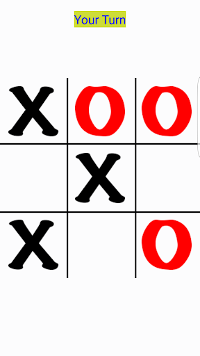 Android application Tic tac toe - X O game screenshort