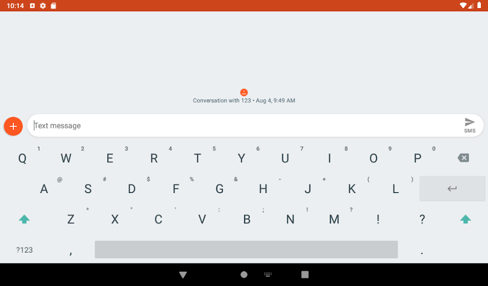 #8. Simple Keyboard (Android) 由: Raimondas Rimkus