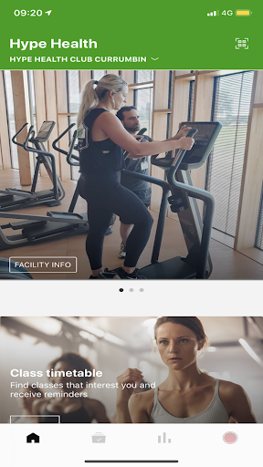 Android application Hype Health screenshort