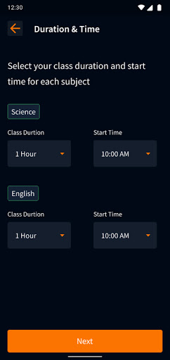 HomeGuru Learner Screen 3
