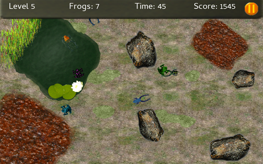Android application Baby Frogs screenshort