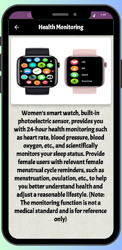 Android application Colesma Smart Watch Guide screenshort