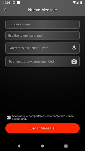 RADIO LA VOZ 100.5 Screen 3