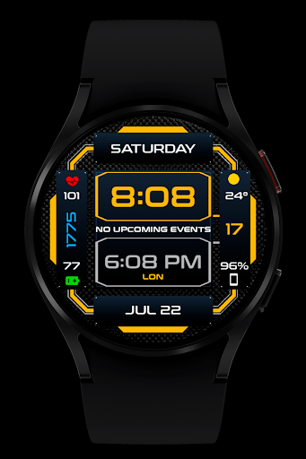 WR 006 Duo Digital Watch Face