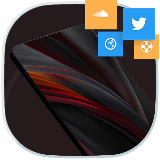 iPhone 15 Launcher logo