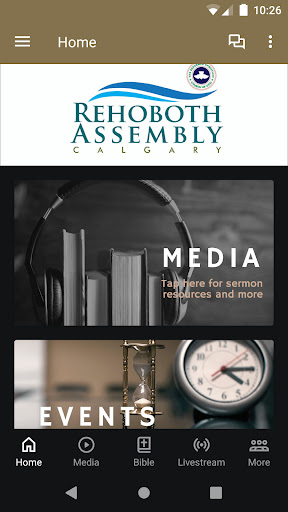Android application RCCG Rehoboth Assembly screenshort