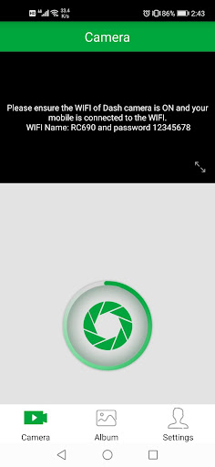 Android application RC690 screenshort