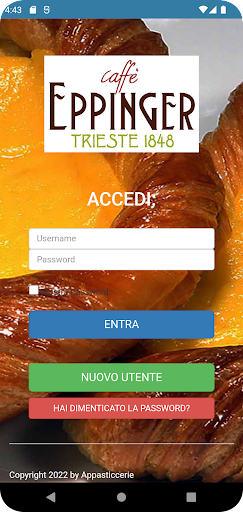 Android application Eppinger screenshort