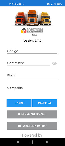 LOGAWARE Driver Screen 3