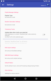 Music Playlist Manager Tangkapan layar