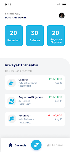 Android application E-Kolektor Sedana Buana screenshort