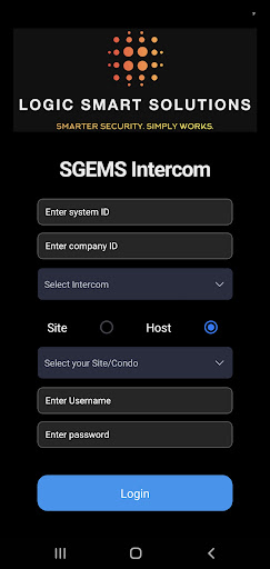 SGEMS Intercom Screenshot