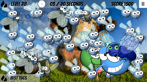 Flies, fly away! DEMO Screen 2