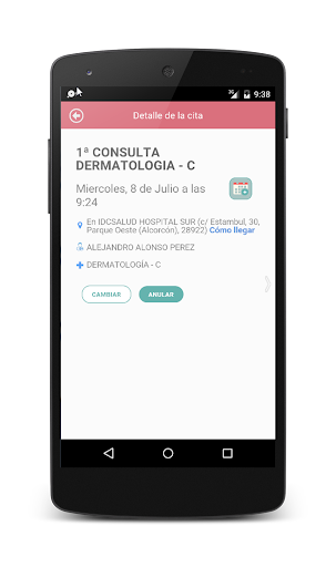 H. U. Fundación Jimenez Díaz Screen 3