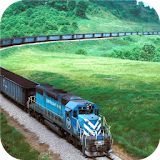 Trains. Mechanical wallpapers icon