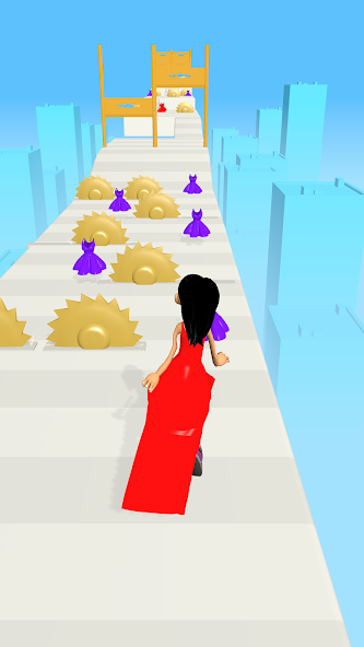 Long Dress Run 3.0 APK + Mod (Unlimited money) for Android