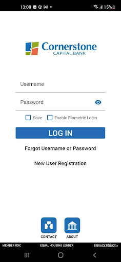 Android application Cornerstone Personal screenshort