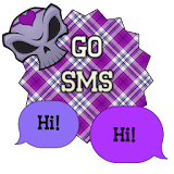 GO SMS - Love Skulls 10 icon