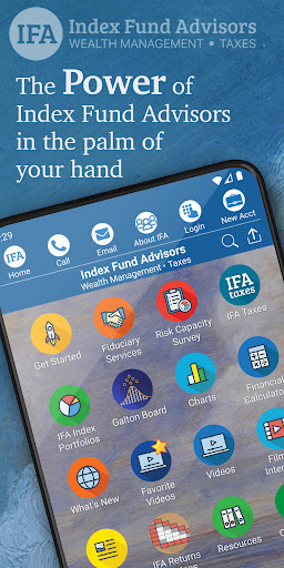 Android application Index Fund Advisors screenshort