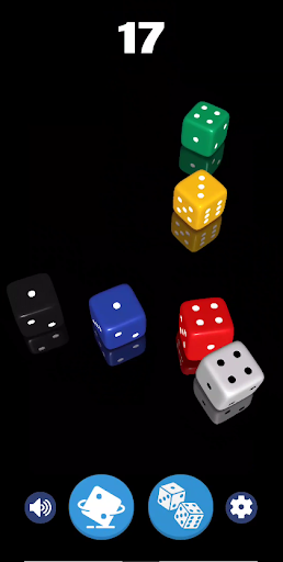 Android application Real Roll Dice screenshort