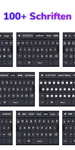 FBoard: Schriftarten Tastatur Screenshot