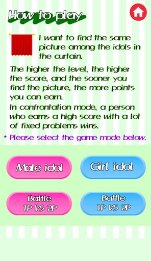 K-POP Idol Find Game Screen 2