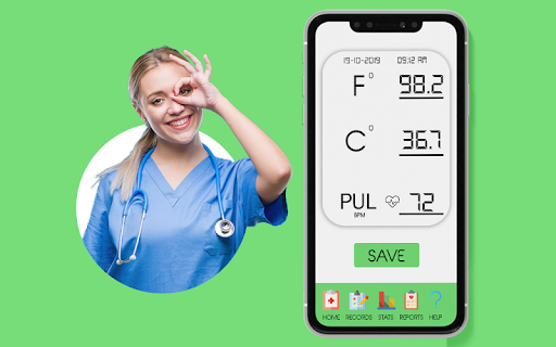 Body Temperature : Thermometer Records History App