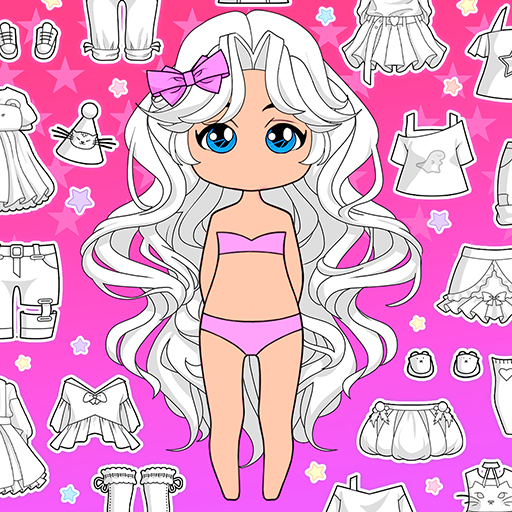 Chibi Doll Dress up & Coloring 1.2 Icon