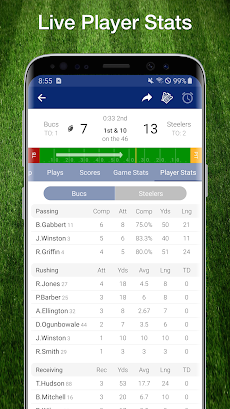 Football NFL Live Scores, Stats, & Schedules 2021のおすすめ画像3