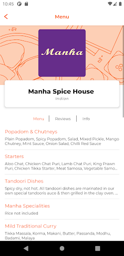 Manha Spice House Screen 2