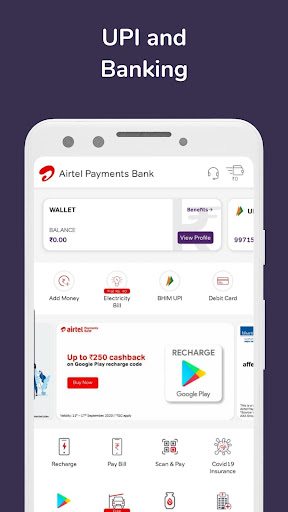 Airtel Thanks – Recharge, Bill Pay, UPI &amp; Bank - Apps on Google Play