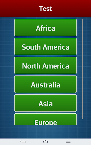 Android application Capitals World screenshort