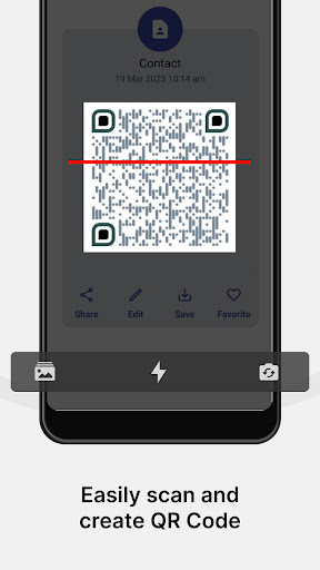 QR code scanner : customise QR Screen 3