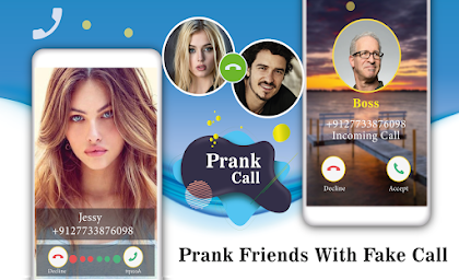 fake call: prank call - number