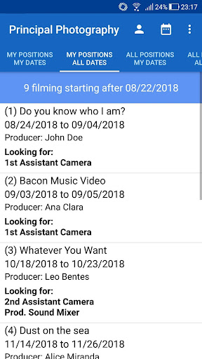Principal Photography Screen 2
