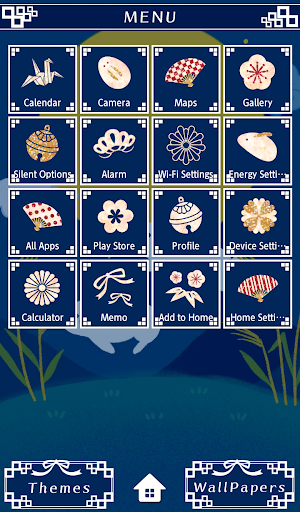 Autumn Moon Theme Screen 2