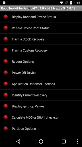 Android application Root Toolkit for Android™ screenshort