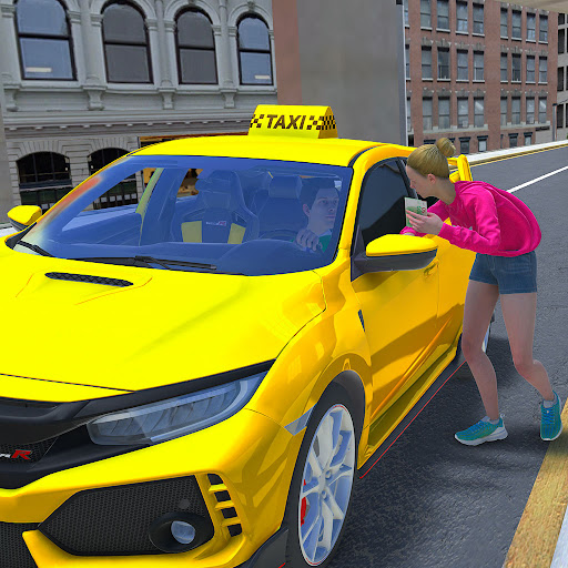 US taxi car driving game 2