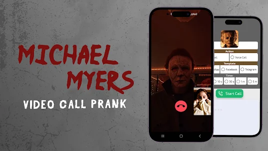 Michael Myers Scary Video Call