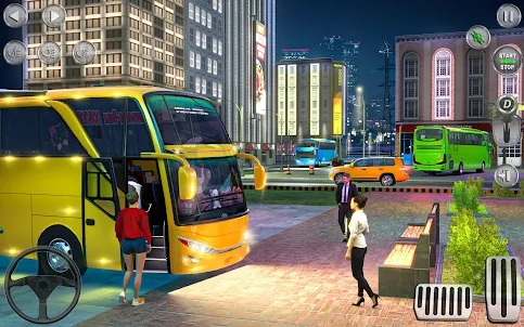 سائق حافلة المدينة لعبة محاكاة