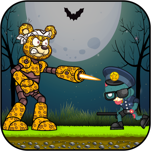 Angry Ted War Soldier Shooting logo